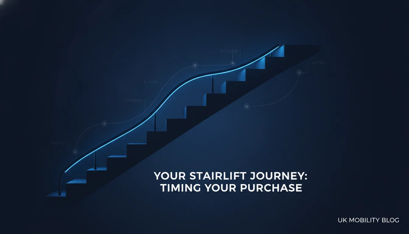The stairlift decision journey — when and why people buy a stairlift in the UK